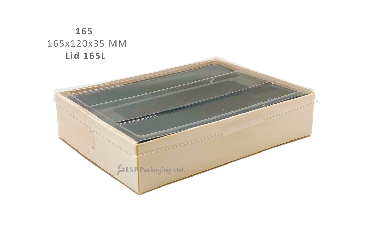 Self-Attached Rectangular Containers