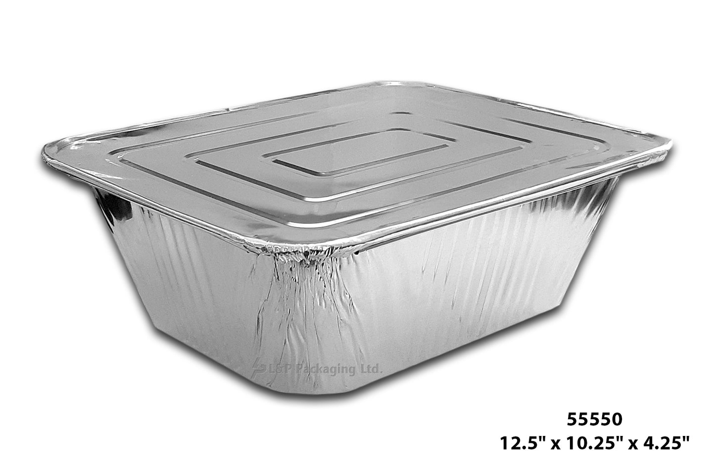 HALF-SIZE ALUMINUM CONTAINERS