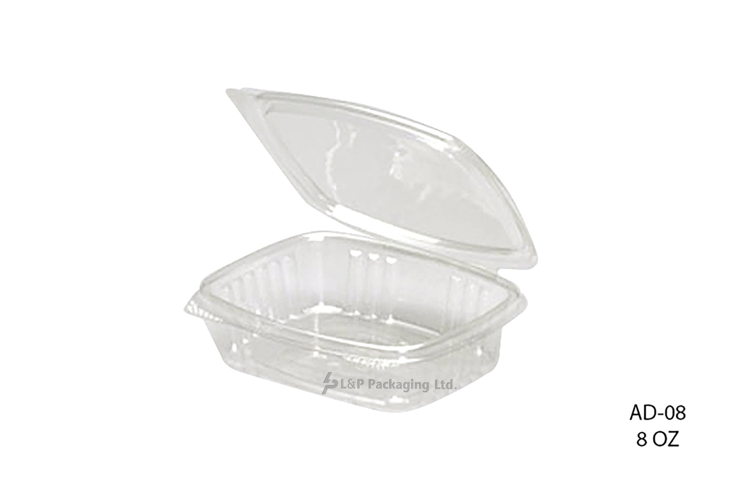 Hinged Salad Containers
