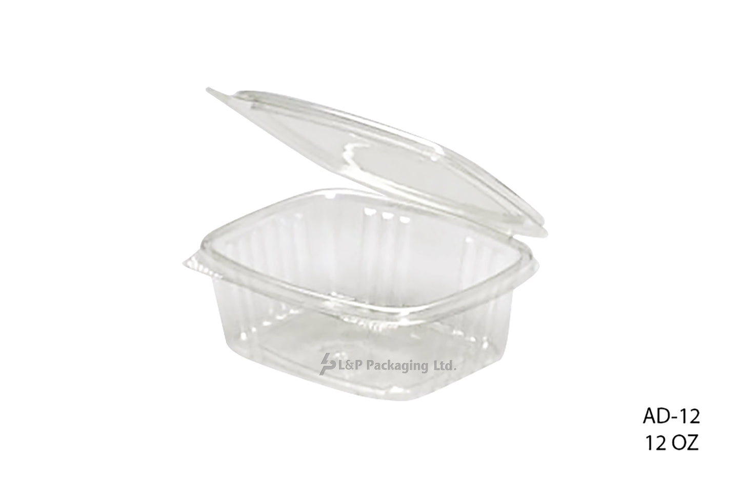 Hinged Salad Containers
