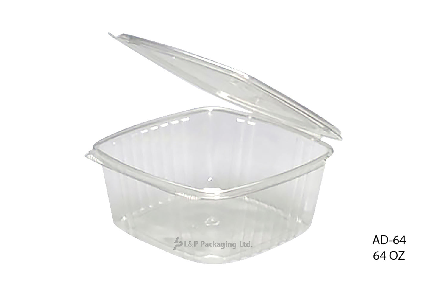 Hinged Salad Containers