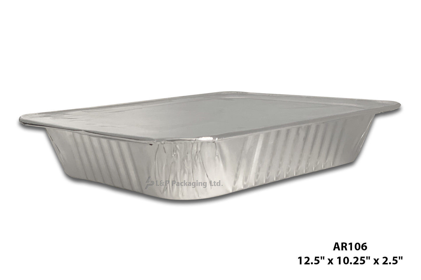 HALF-SIZE ALUMINUM CONTAINERS