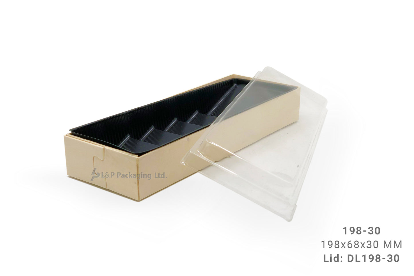 Self-Attached Rectangular Containers