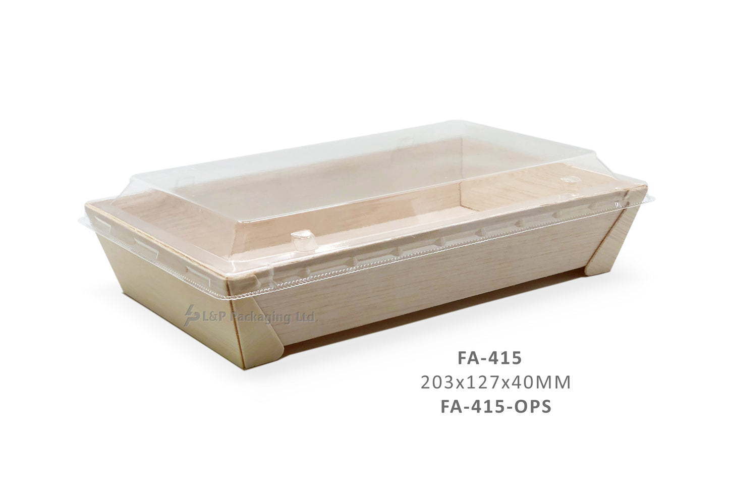 Boat- Shaped Containers