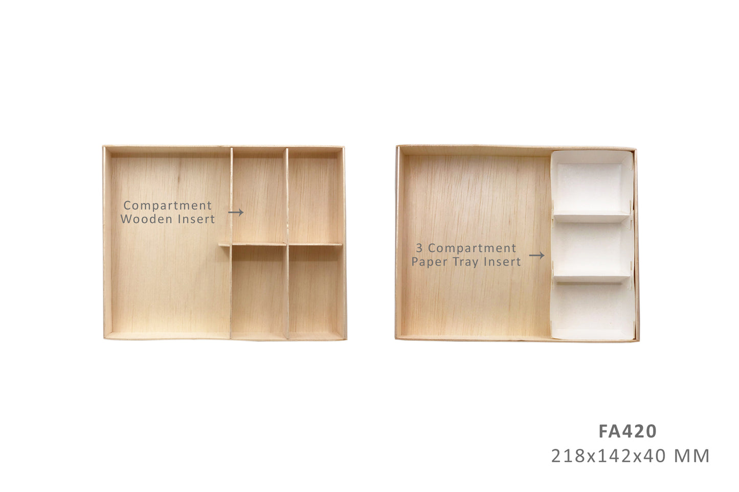 Paper-Attached Rectangular Containers