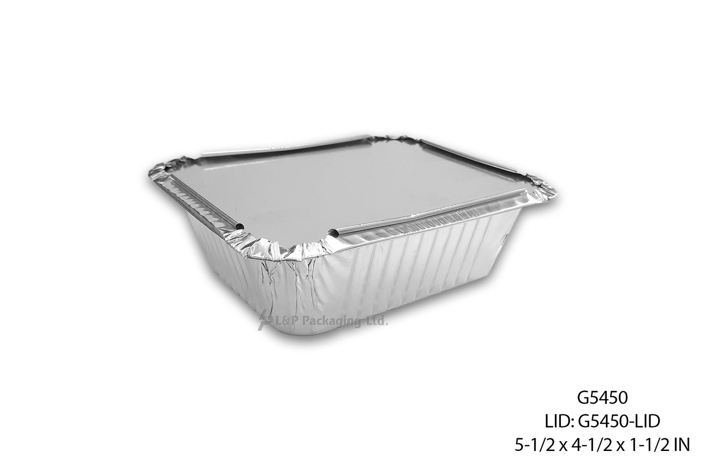 Rectangular Aluminum Container