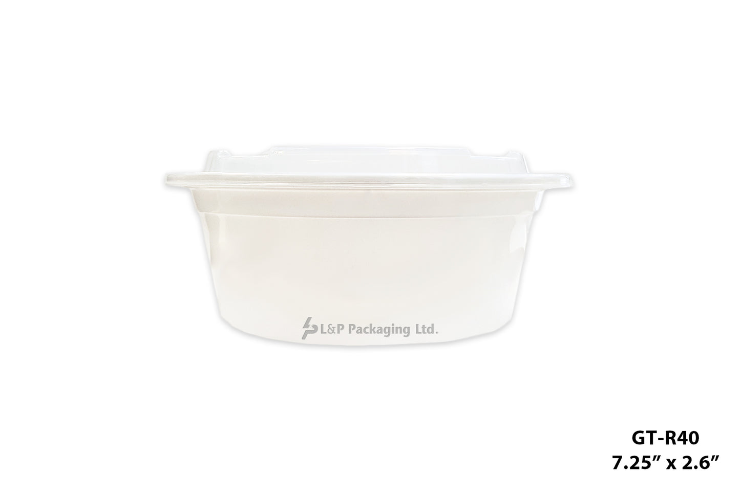 OUTER-LOCK WHITE PLASTIC BOWLS