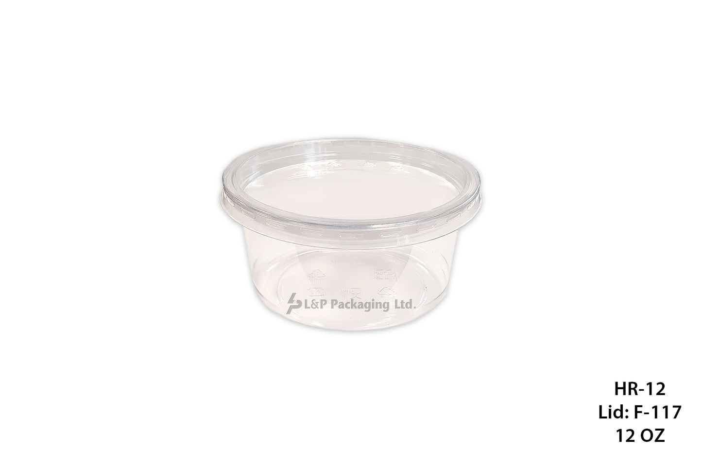 Clear Round Containers
