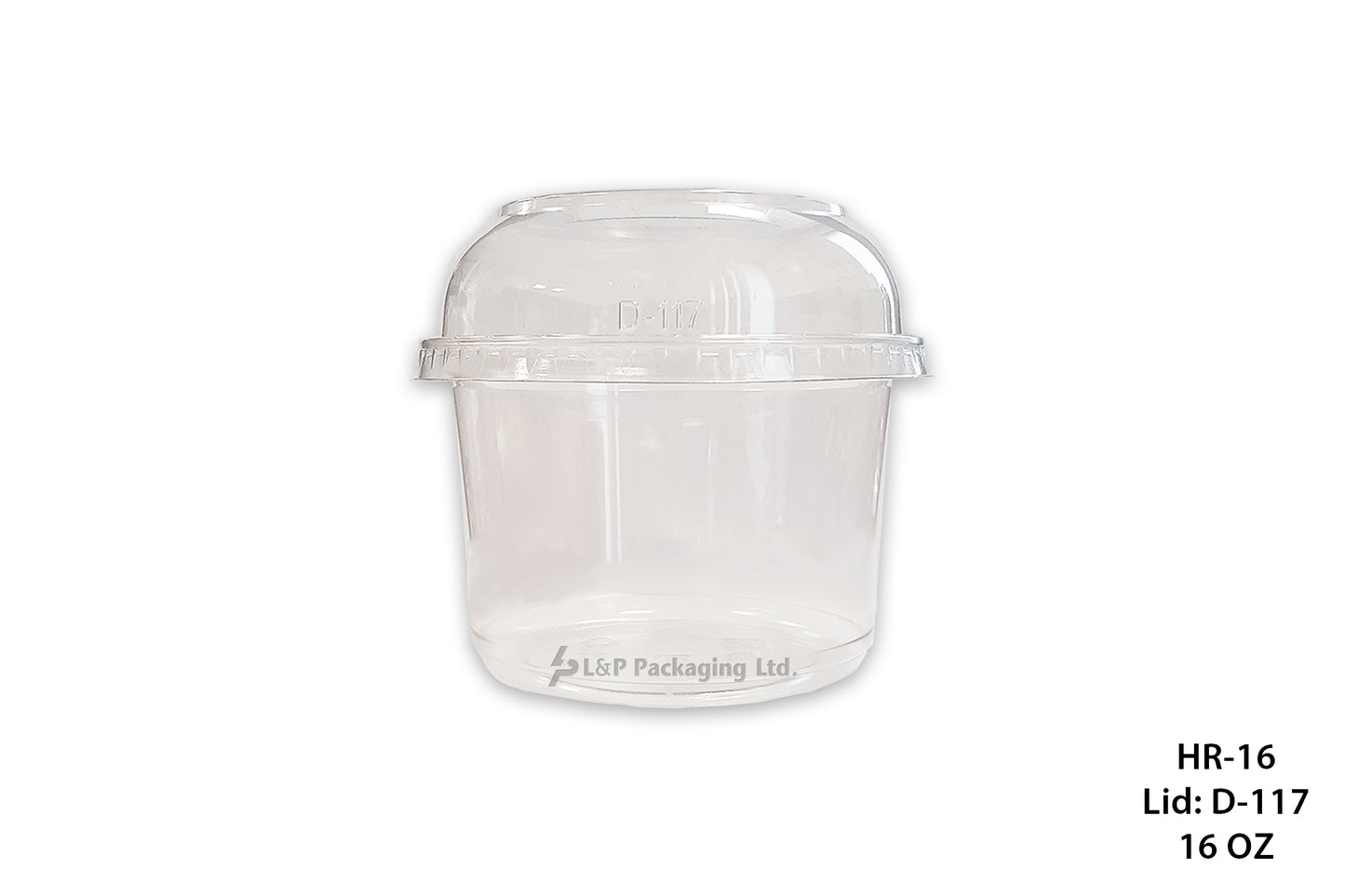 Clear Round Containers