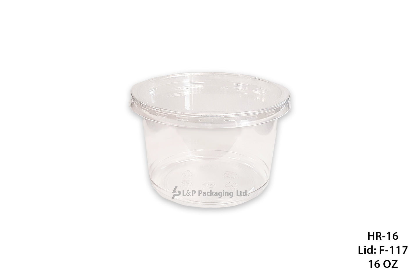 Clear Round Containers