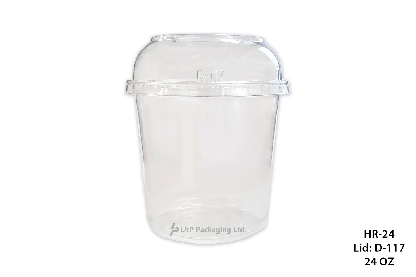 Clear Round Containers