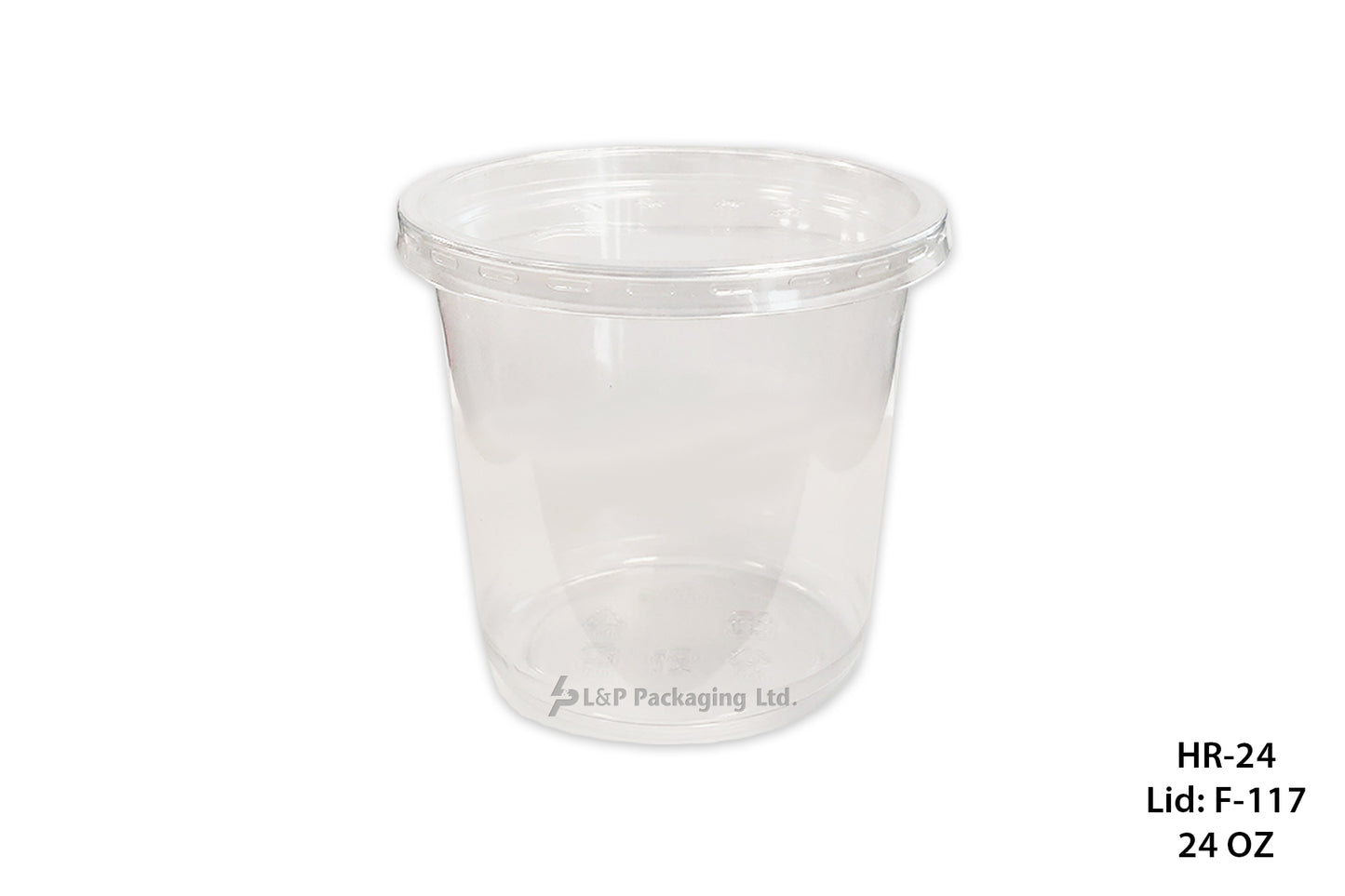 Clear Round Containers