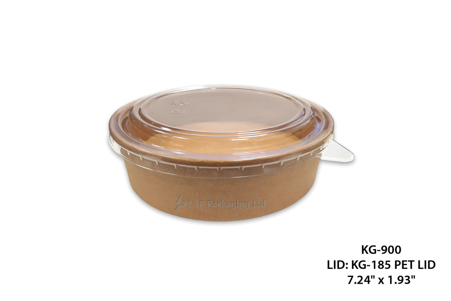 Round Kraft Paper Bowls