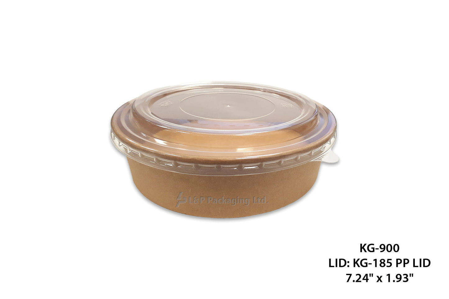 Round Kraft Paper Bowls