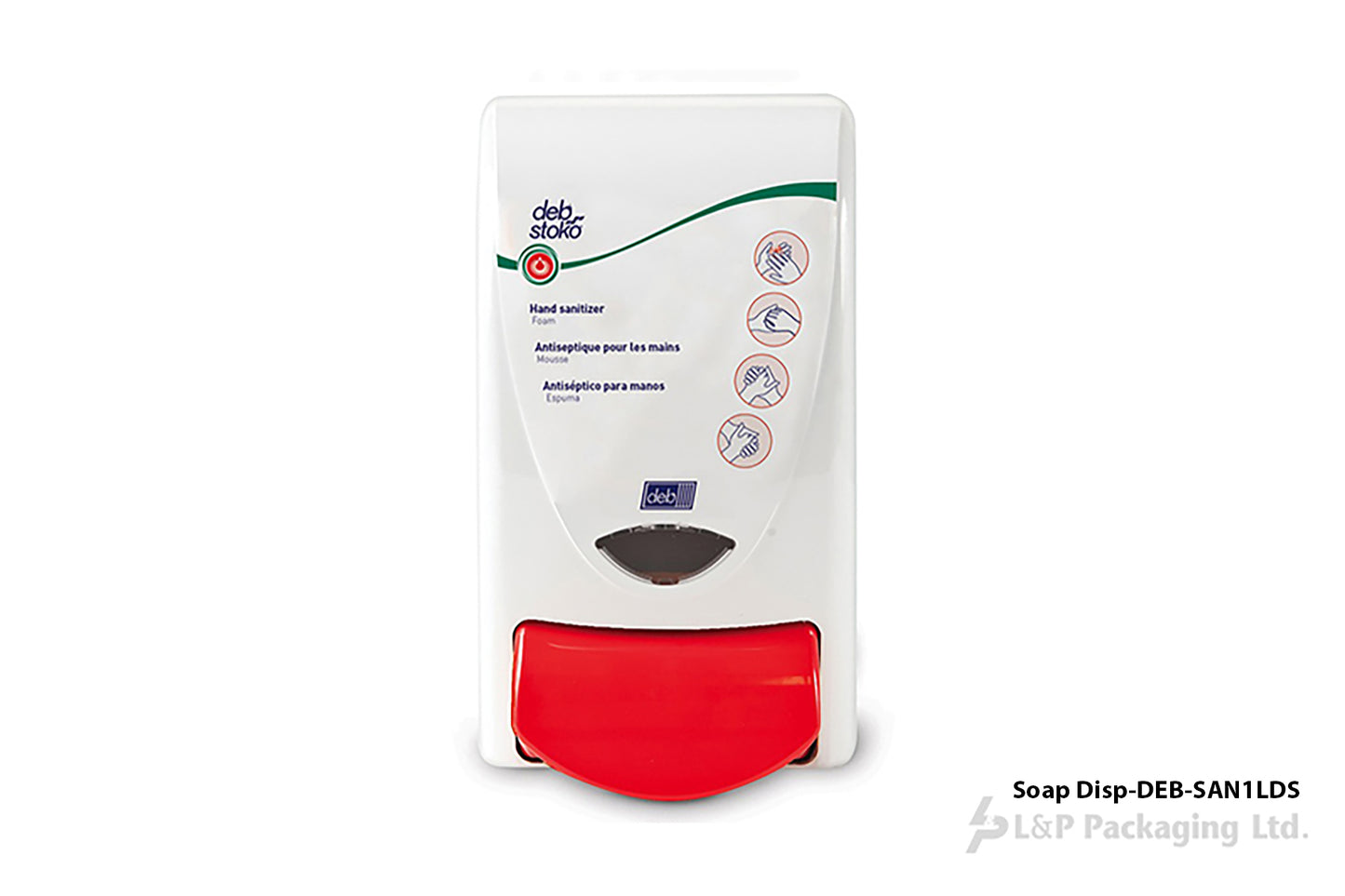 Soap Disp-DEB-SAN1LDS