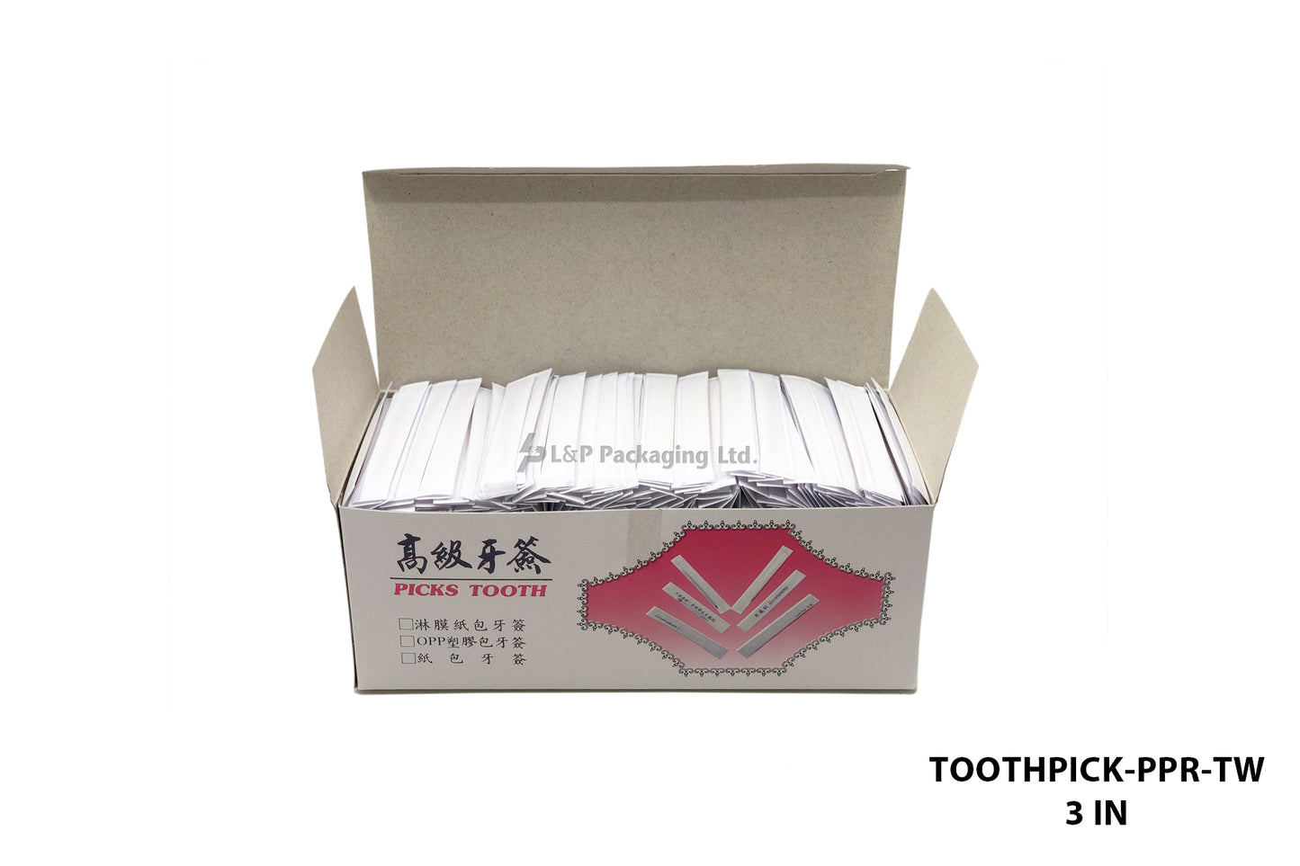 Paper Wrapped Toothpick
