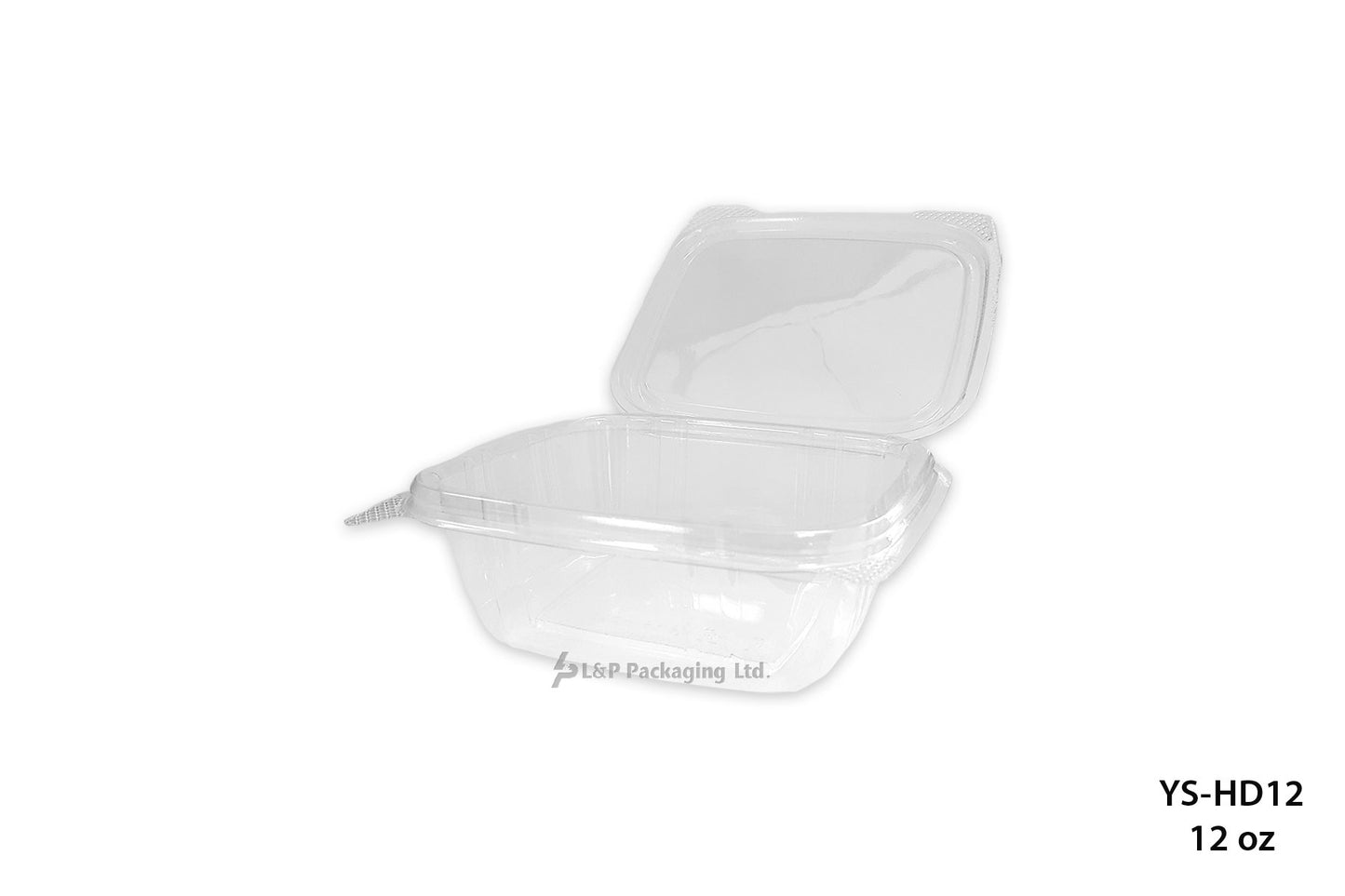 Hinged PET Plastic Containers