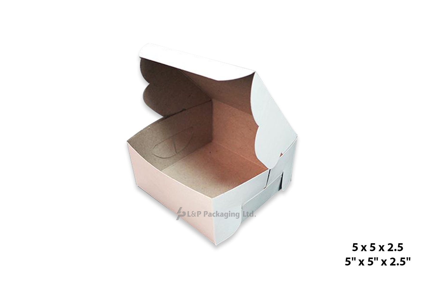 Cake Boxes- One-Sided Coating