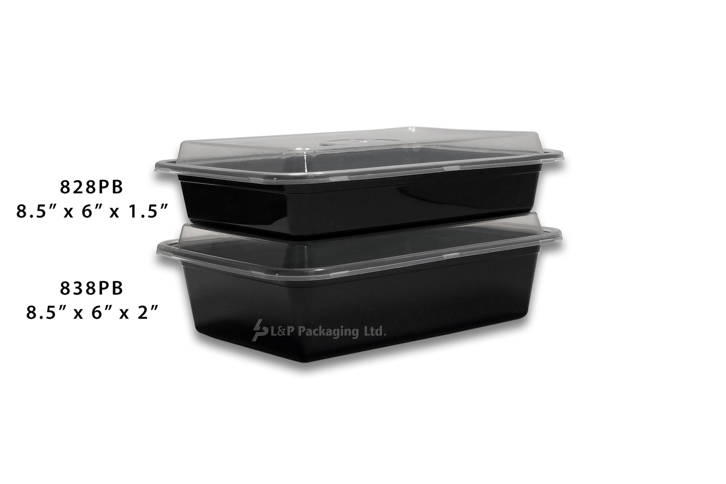 1 Comp Plastic Containers
