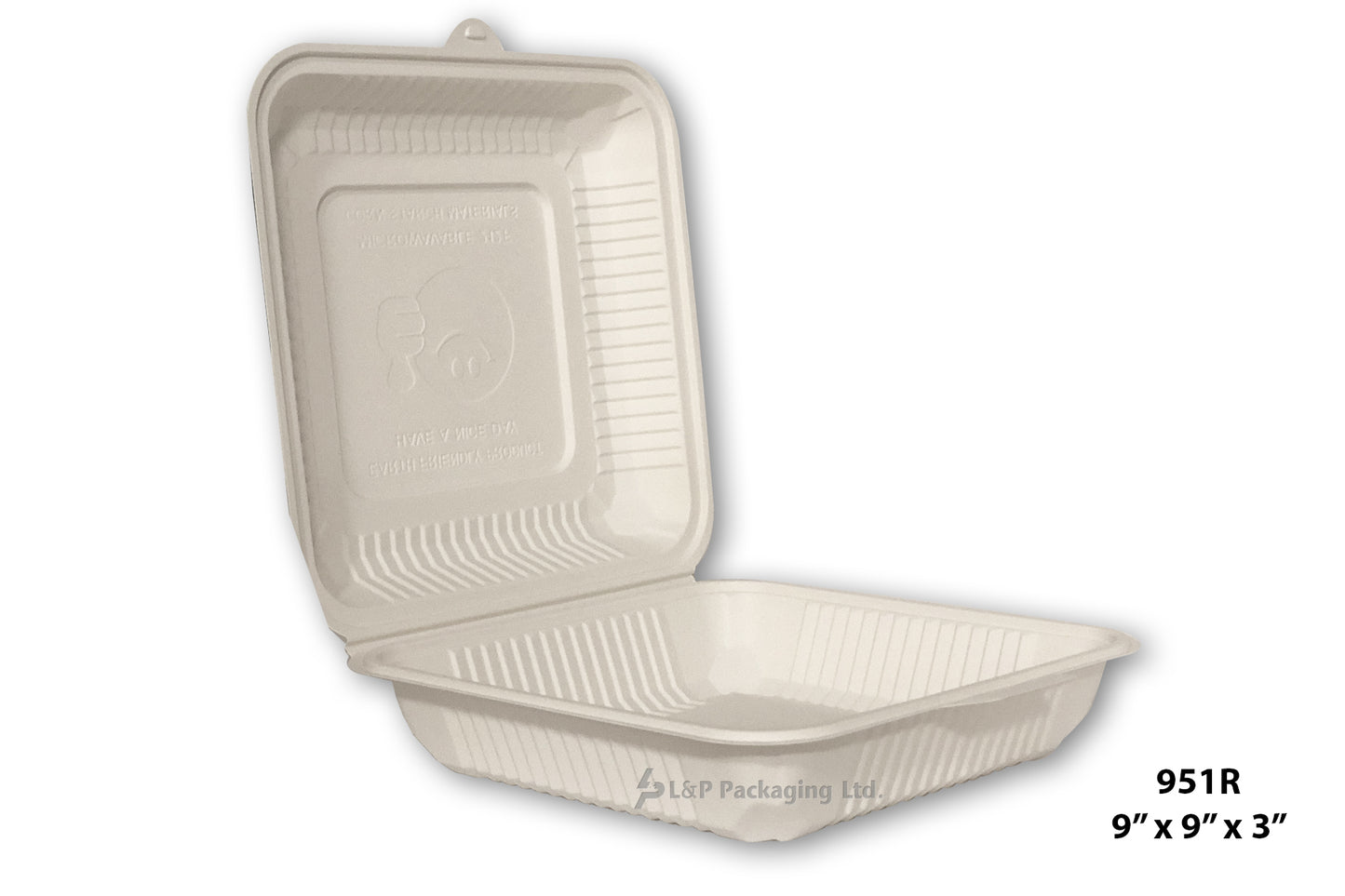 Starch Based Hinged Containers