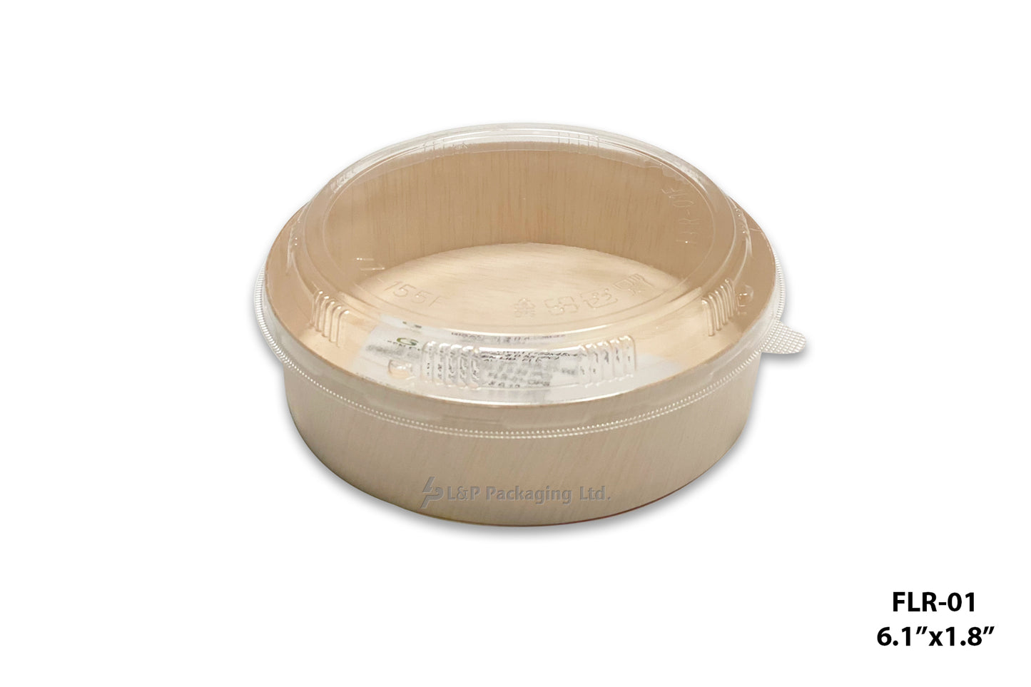 Round Wooden Containers
