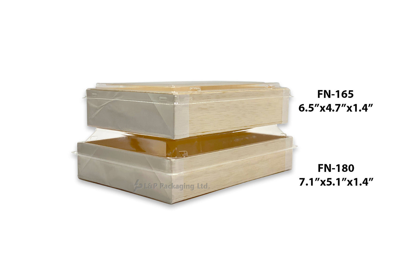 Paper-Attached Rectangular Containers