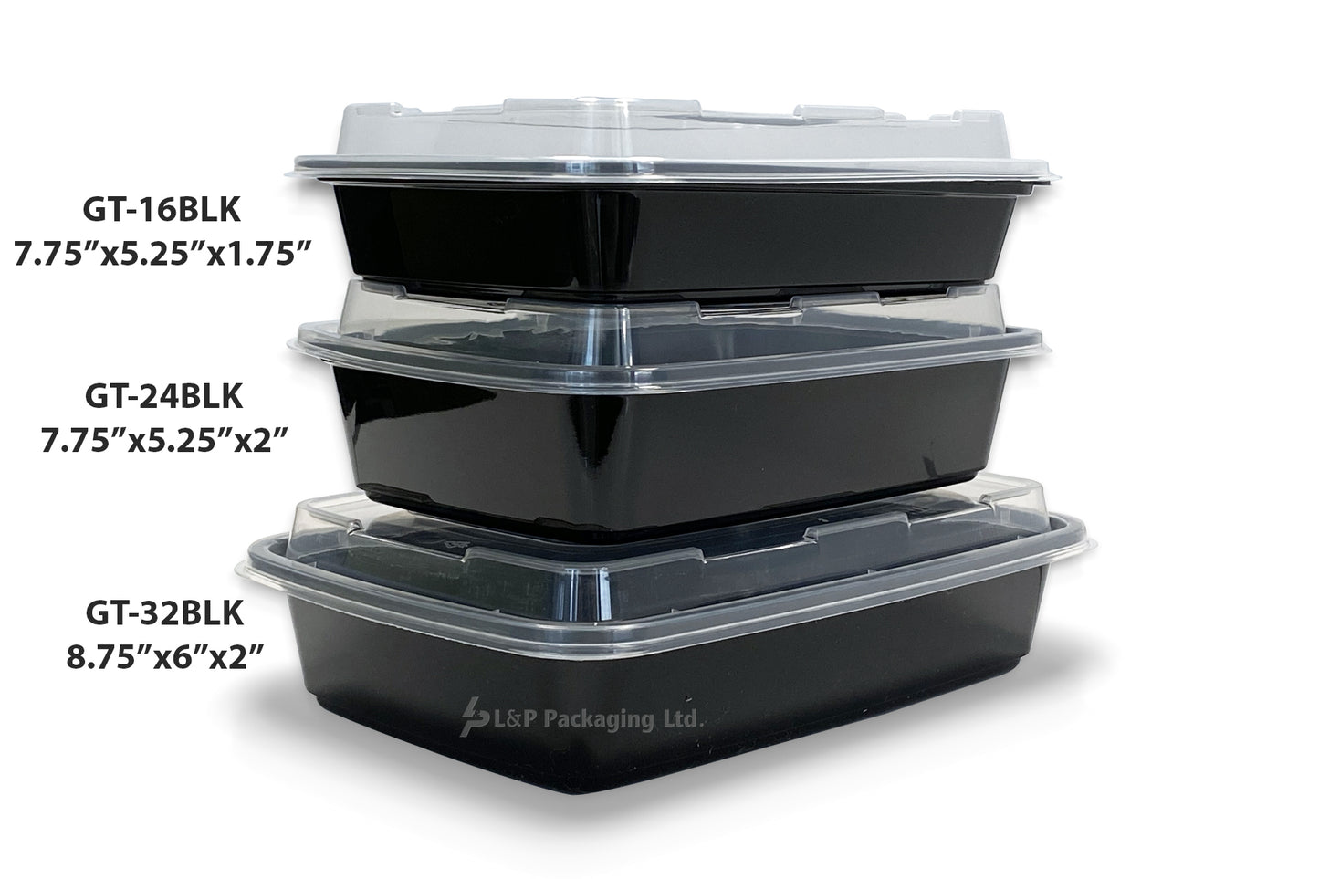 1 Comp Plastic Containers-GT