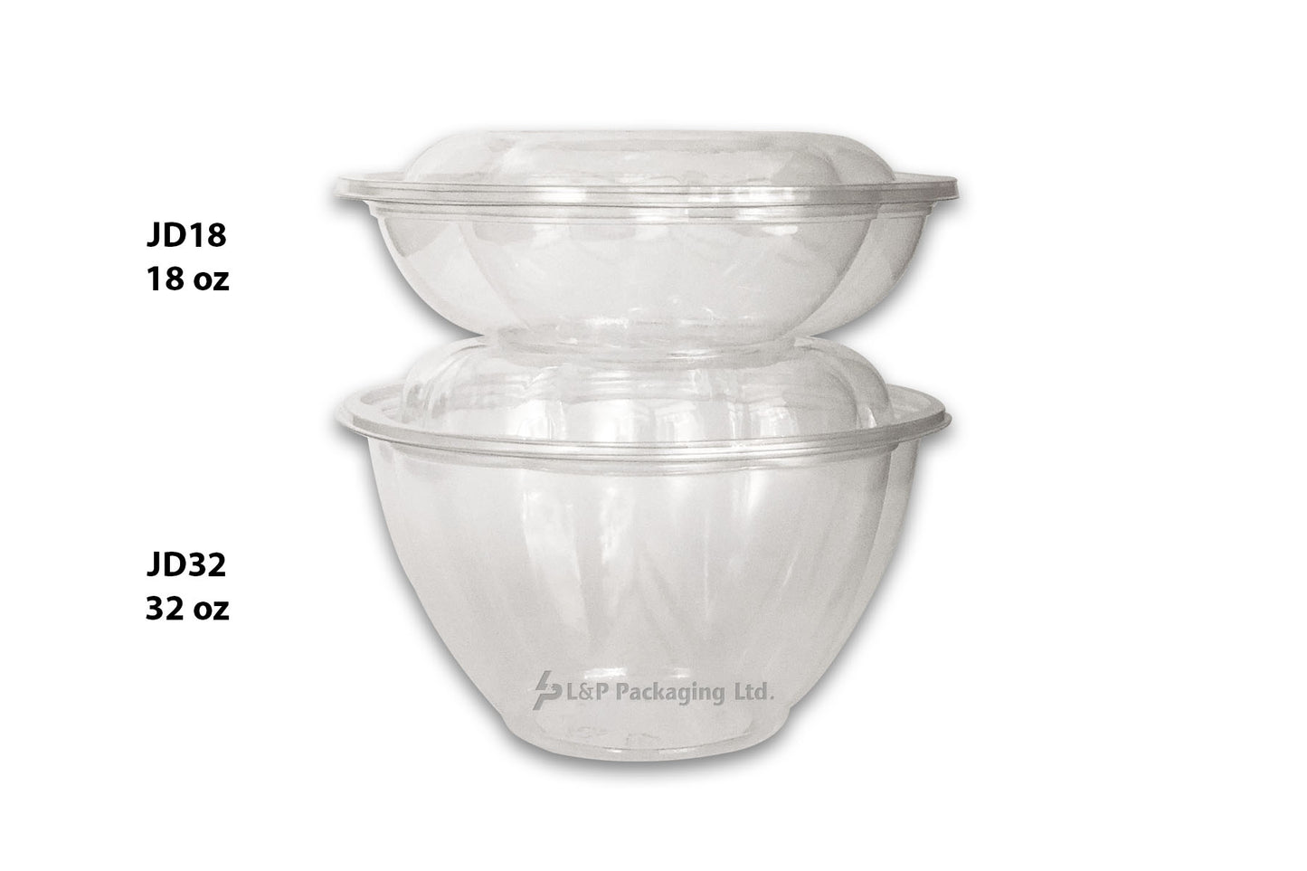 FLORAL SHAPED SALAD CONTAINERS