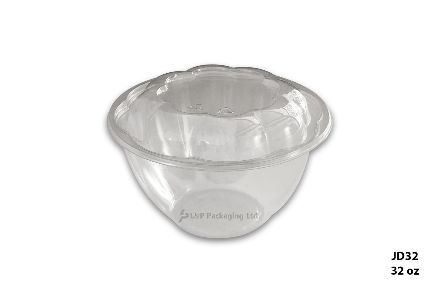 FLORAL SHAPED SALAD CONTAINERS