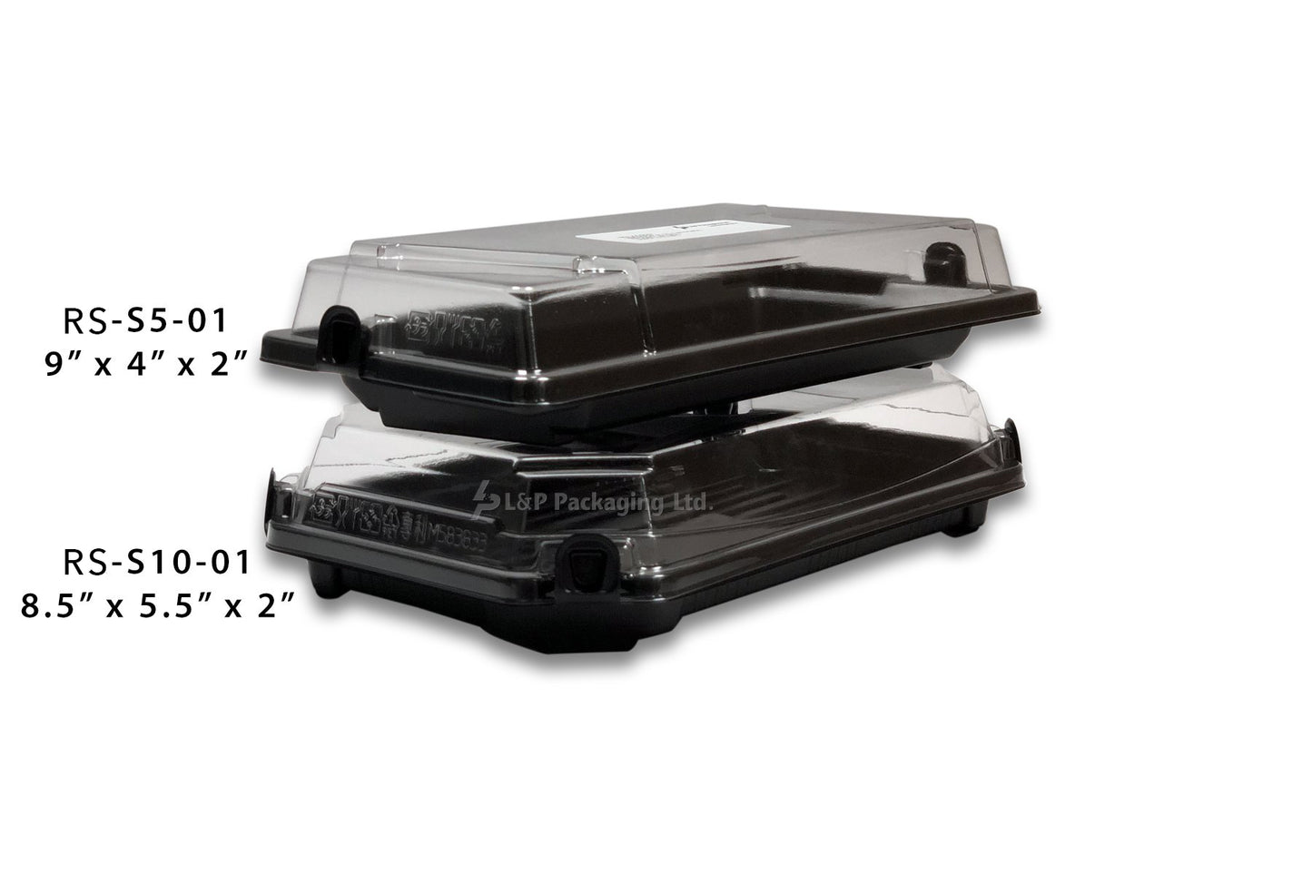 TAB-LOCK SUSHI CONTAINERS