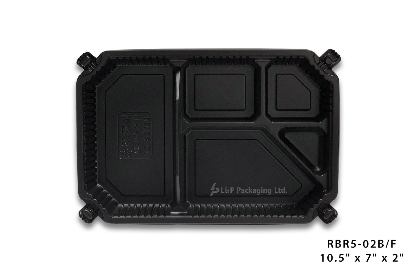 TAB-LOCK 5 COMP BENTO BOX