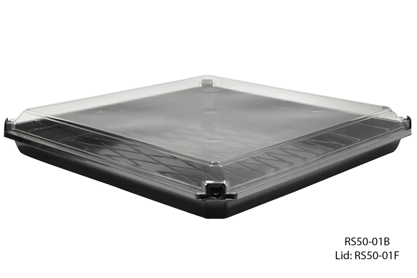 Tab-Lock Rectangular Sushi Containers
