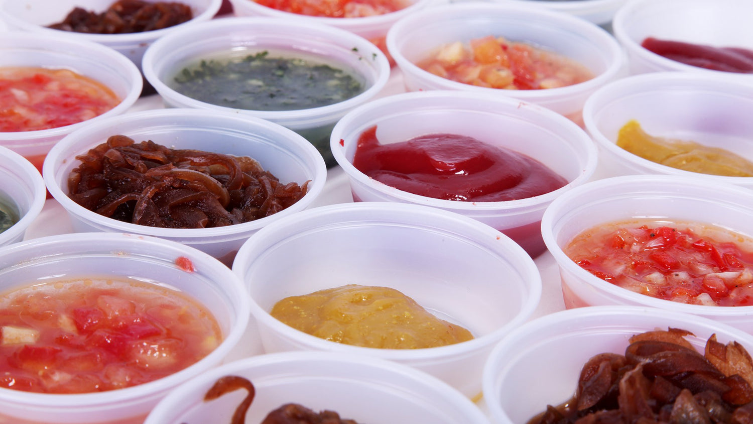 Plastic Sauce Cups