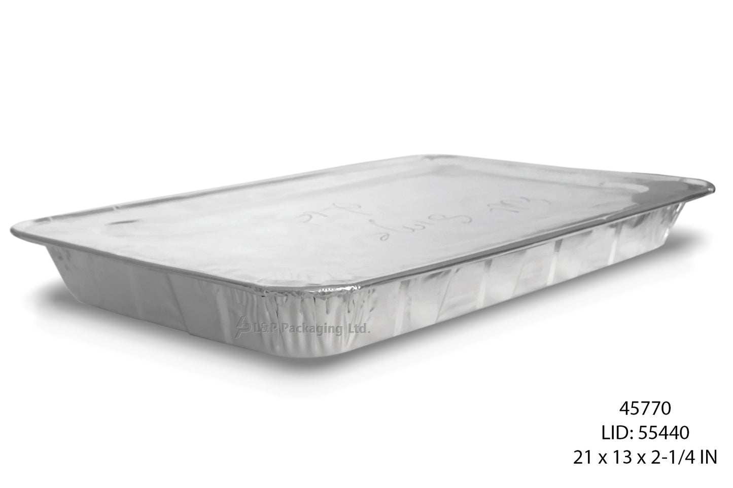 Full-Size Aluminum Containers