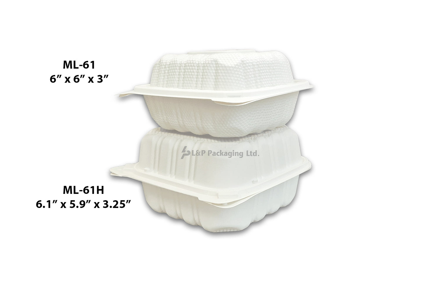 Hinged Plastic Containers