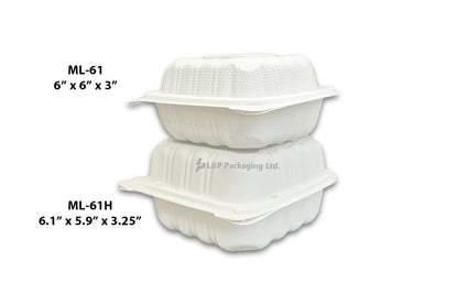 Hinged Plastic Containers