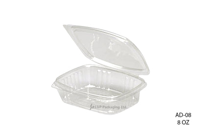Hinged Salad Containers