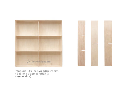 SELF-ATTACHED SQUARED CONTAINERS