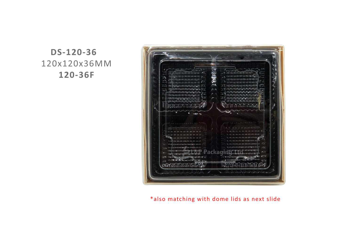 SELF-ATTACHED SQUARED CONTAINERS