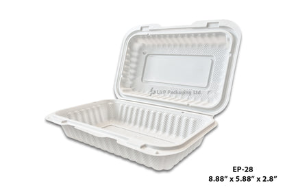 Hinged Plastic Containers-EP