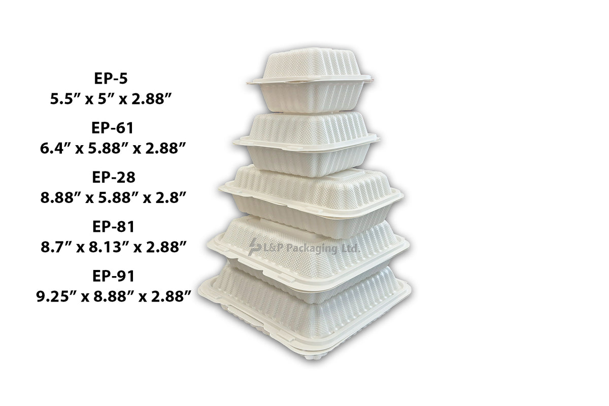 Hinged Plastic Containers-EP