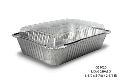 Rectangular Aluminum Container