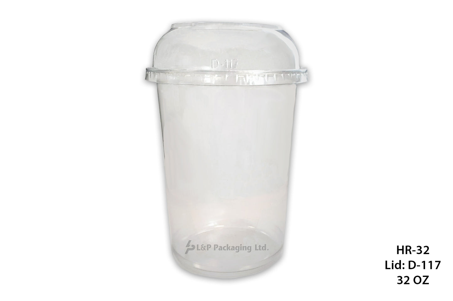 Clear Round Containers