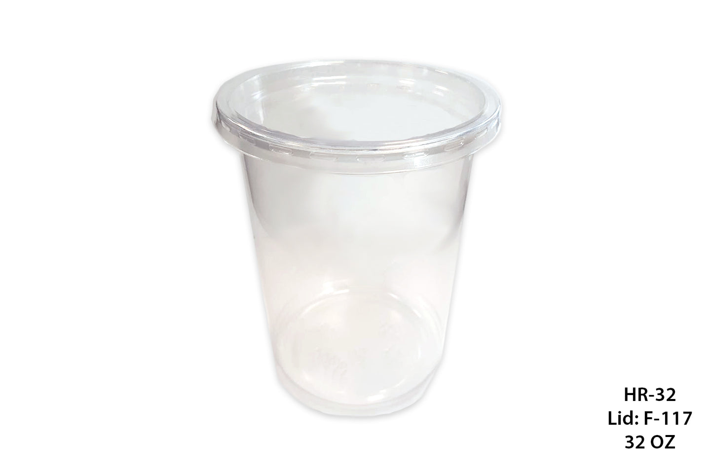 Clear Round Containers