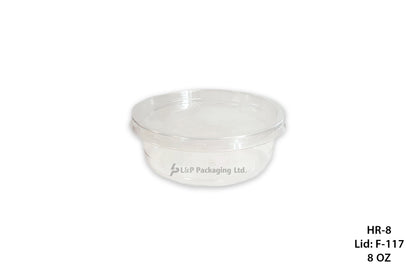 Clear Round Containers