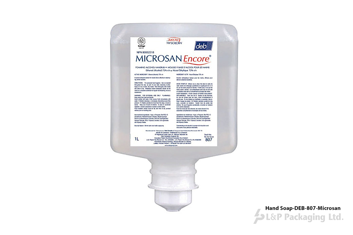 Hand Soap-DEB-807-Microsan