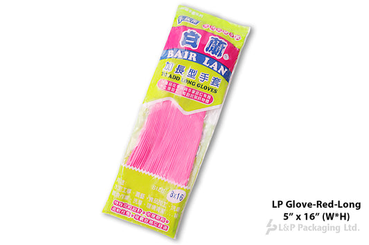 LP Glove-Red-Long