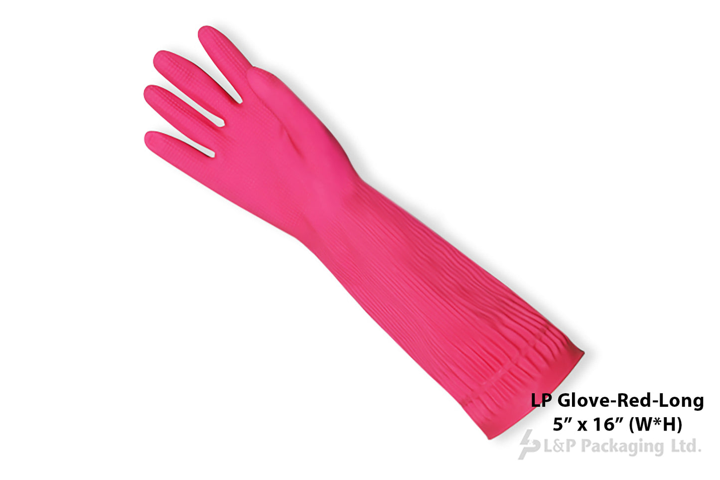 LP Glove-Red-Long
