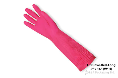 LP Glove-Red-Long