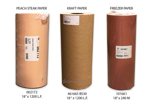 Roll Papers (Steak Paper / Waxed Paper / Freezer Paper)